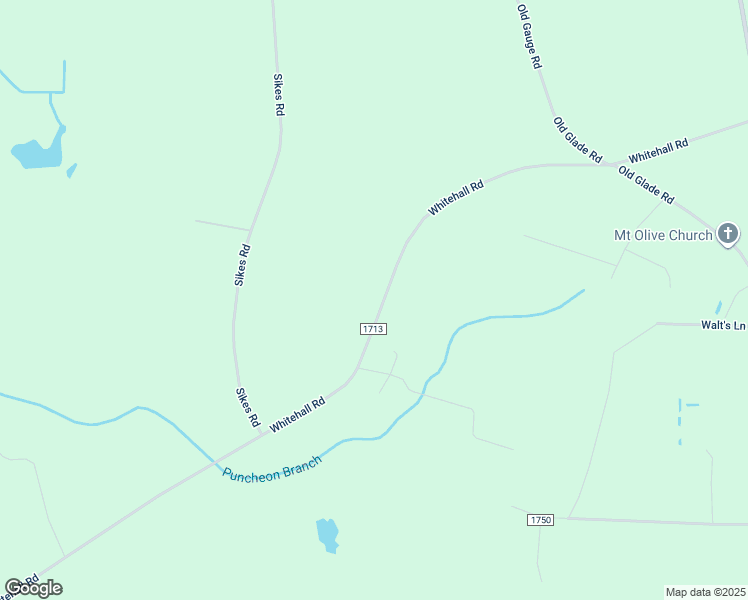 map of restaurants, bars, coffee shops, grocery stores, and more near 2121 Whitehall Road in Whiteville