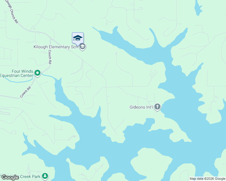map of restaurants, bars, coffee shops, grocery stores, and more near 1531 Kilough Church Road in Dawsonville