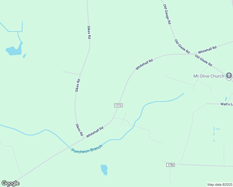 map of restaurants, bars, coffee shops, grocery stores, and more near 2121 Whitehall Road in Whiteville