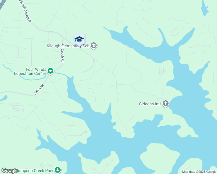 map of restaurants, bars, coffee shops, grocery stores, and more near 48 Walnut Cove in Dawsonville