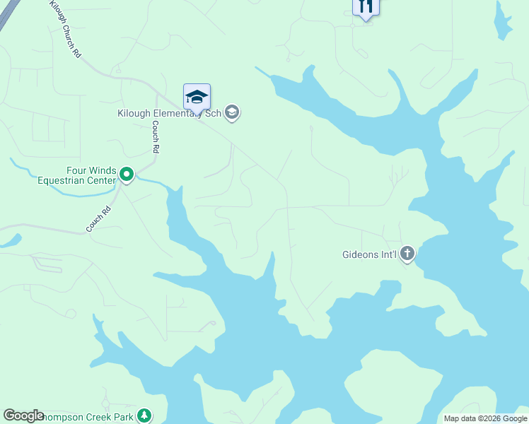 map of restaurants, bars, coffee shops, grocery stores, and more near 48 Walnut Cove in Dawsonville
