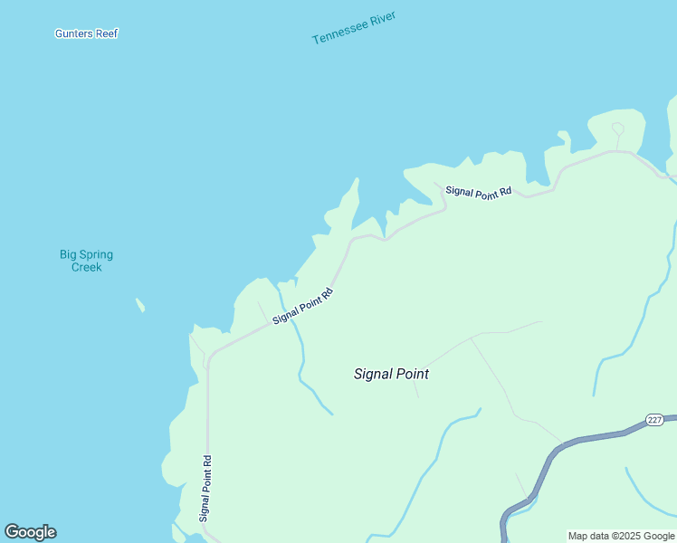 map of restaurants, bars, coffee shops, grocery stores, and more near 1501 Signal Point Road in Guntersville