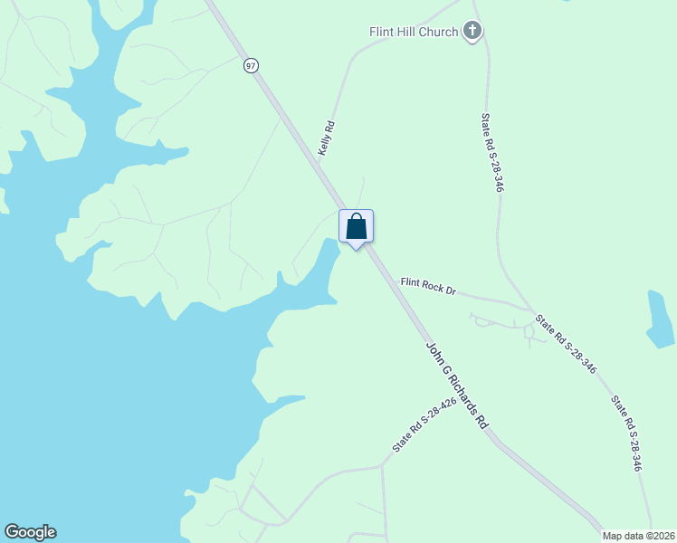 map of restaurants, bars, coffee shops, grocery stores, and more near 2171 John G Richards Road in Camden