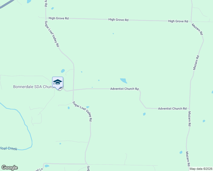 map of restaurants, bars, coffee shops, grocery stores, and more near in Bonnerdale