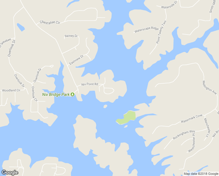 map of restaurants, bars, coffee shops, grocery stores, and more near Nix Bridge Point in Dawsonville