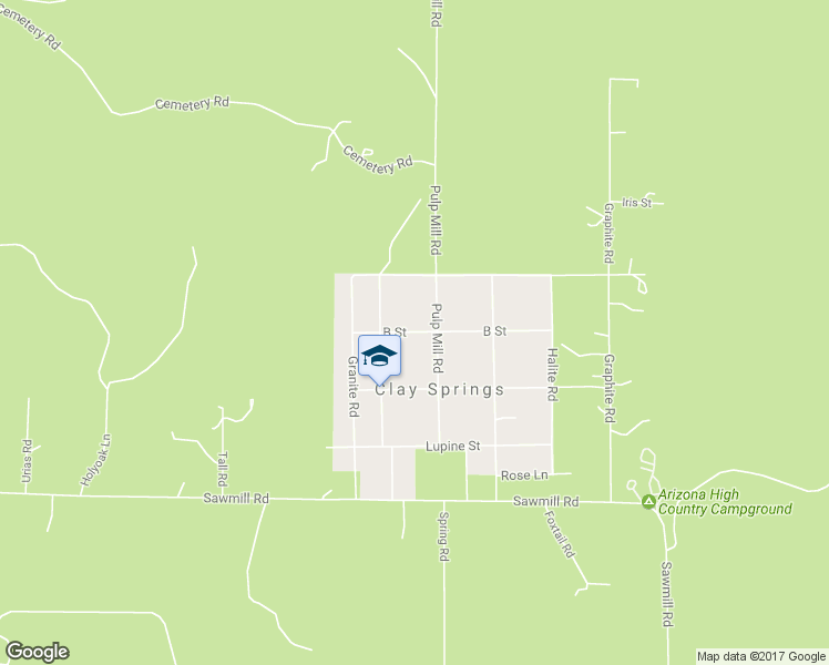 map of restaurants, bars, coffee shops, grocery stores, and more near 4997 Gardenia Street in Clay Springs