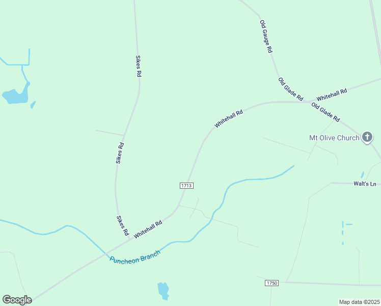 map of restaurants, bars, coffee shops, grocery stores, and more near 2203 Whitehall Road in Whiteville