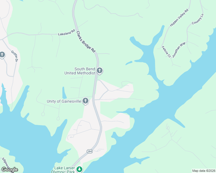 map of restaurants, bars, coffee shops, grocery stores, and more near 3601 South Bend Road in Gainesville