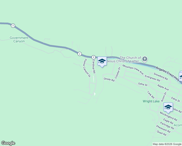 map of restaurants, bars, coffee shops, grocery stores, and more near 26720 Redstart Drive in Llano