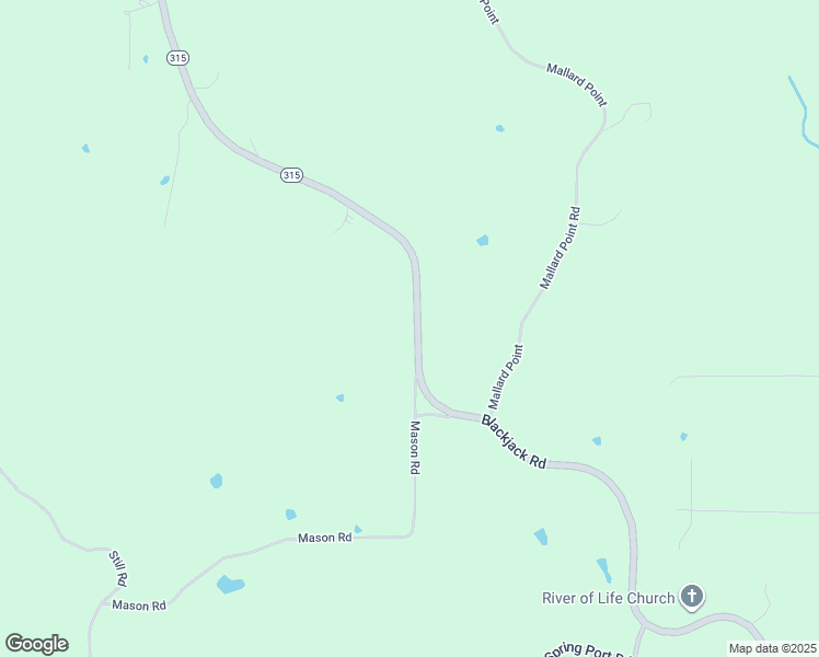 map of restaurants, bars, coffee shops, grocery stores, and more near 32334 Blackjack Road in Batesville