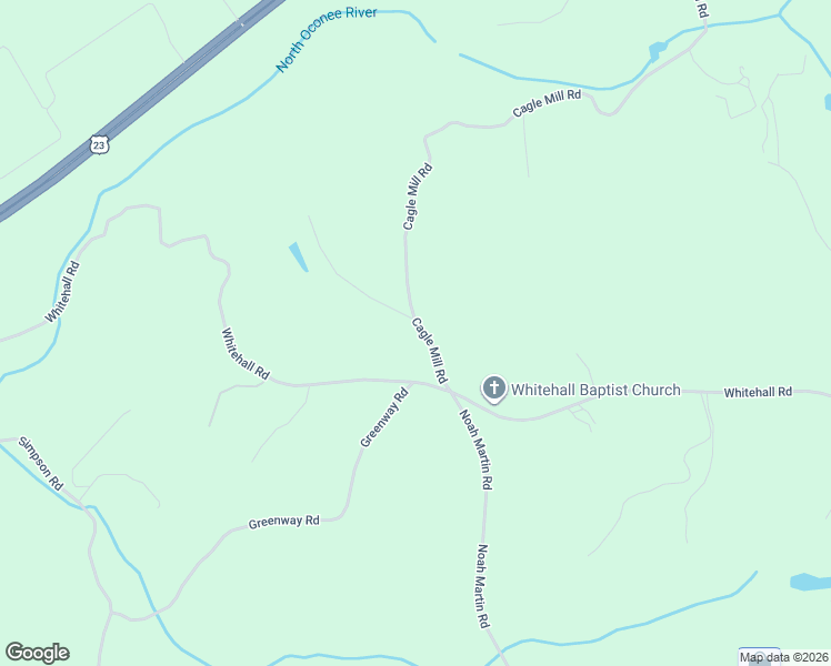 map of restaurants, bars, coffee shops, grocery stores, and more near 4669 Cagle Mill Rd in Lula