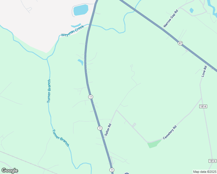 map of restaurants, bars, coffee shops, grocery stores, and more near Oscar Blanks Road in Columbus County