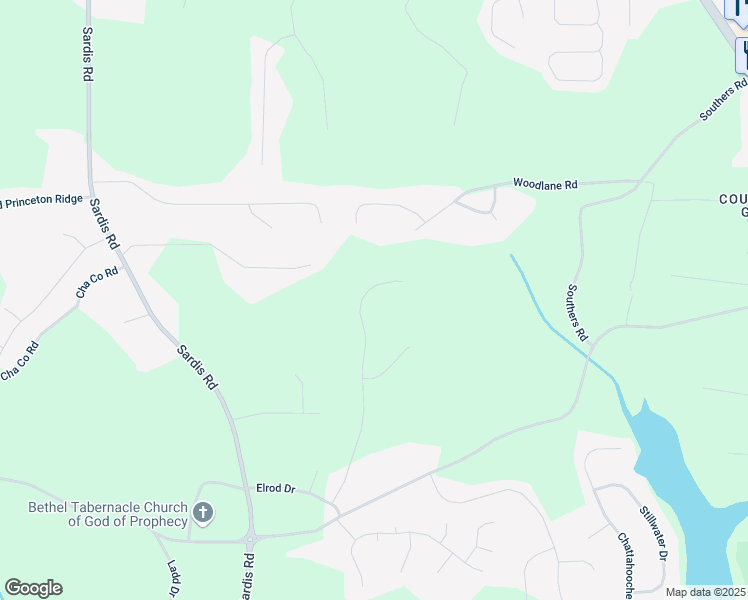 map of restaurants, bars, coffee shops, grocery stores, and more near 4052 Hidden Hollow Drive in Gainesville