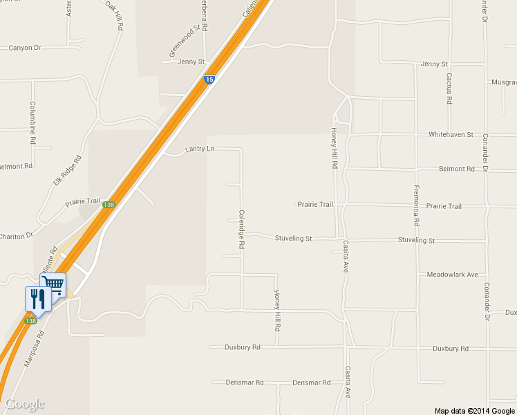 map of restaurants, bars, coffee shops, grocery stores, and more near 6297 Coleridge Road in Oak Hills