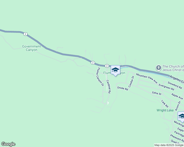 map of restaurants, bars, coffee shops, grocery stores, and more near Logwood Drive in Los Angeles County