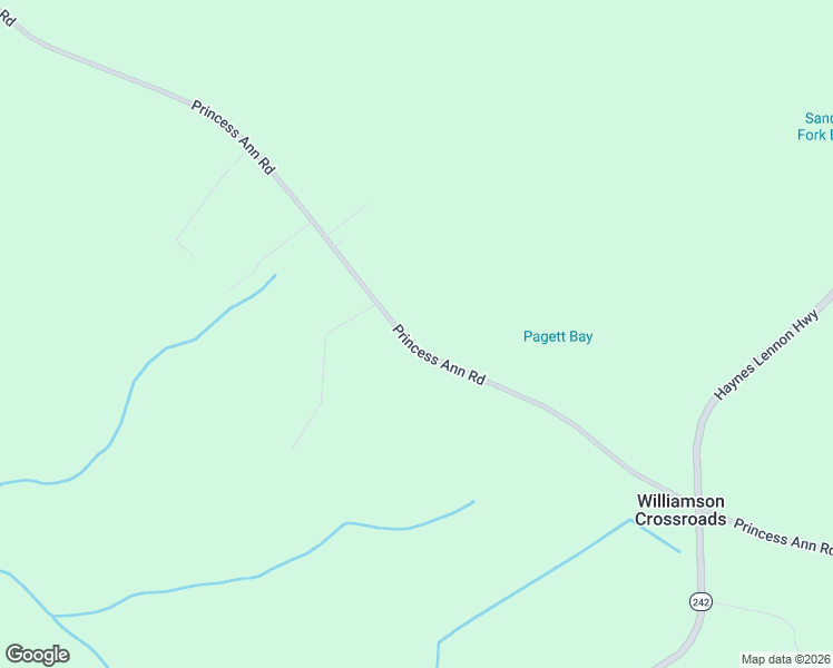 map of restaurants, bars, coffee shops, grocery stores, and more near 4758 Princess Ann Road in Chadbourn