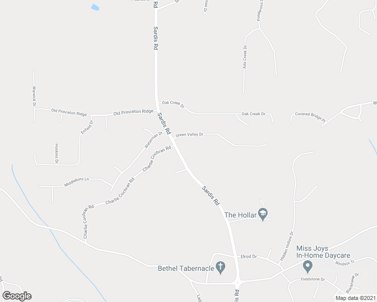 map of restaurants, bars, coffee shops, grocery stores, and more near 4254 Sardis Road in Gainesville