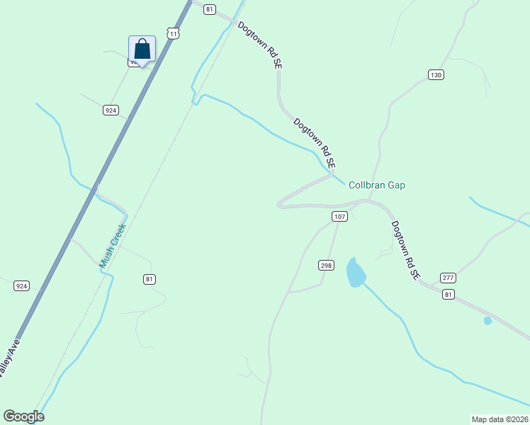 map of restaurants, bars, coffee shops, grocery stores, and more near 1068 County Road 81 in Fort Payne