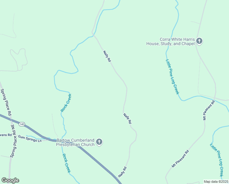 map of restaurants, bars, coffee shops, grocery stores, and more near 65 Nally Road in Rydal