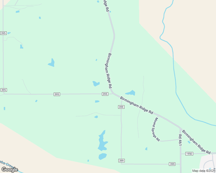 map of restaurants, bars, coffee shops, grocery stores, and more near 1399 Birmingham Ridge Road in Saltillo