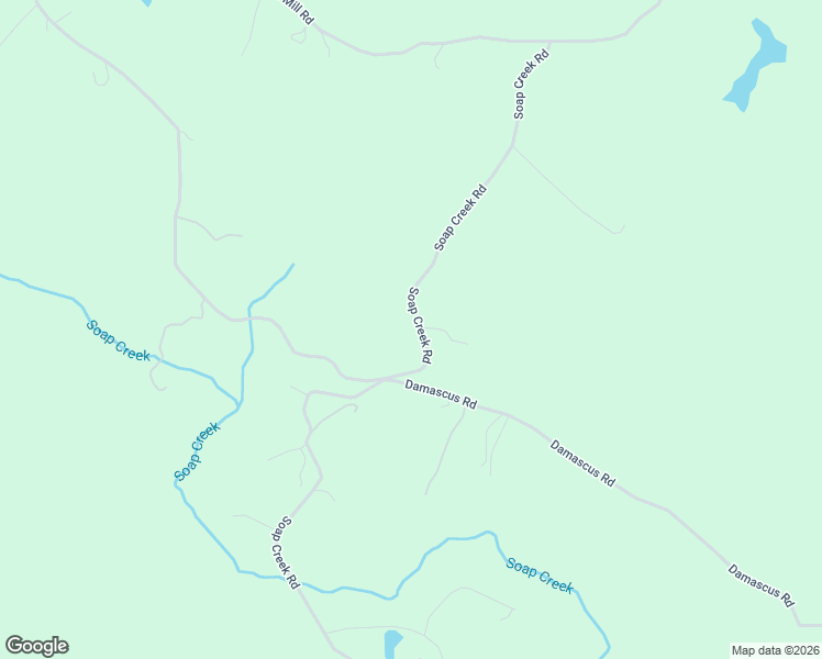 map of restaurants, bars, coffee shops, grocery stores, and more near 2365 Soap Creek Road in Ball Ground