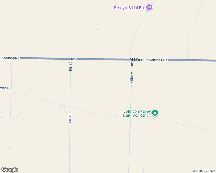 map of restaurants, bars, coffee shops, grocery stores, and more near 6276 Valley Vista Road in Landers