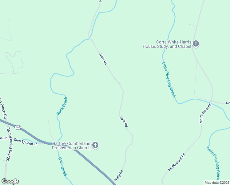 map of restaurants, bars, coffee shops, grocery stores, and more near 65 Nally Road in Rydal