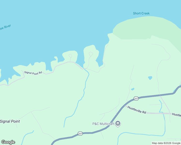 map of restaurants, bars, coffee shops, grocery stores, and more near 2680 Signal Point Road in Guntersville
