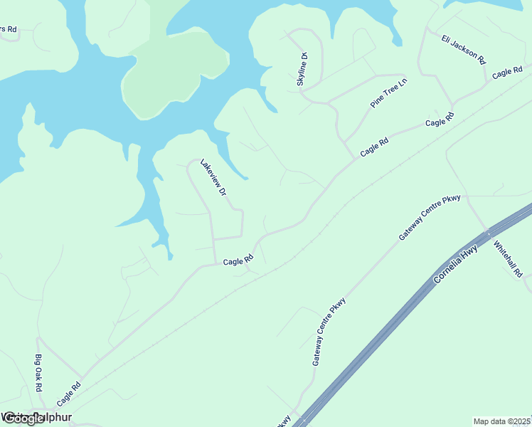 map of restaurants, bars, coffee shops, grocery stores, and more near 3612 Tower Way in Gainesville