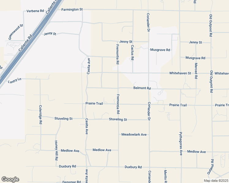map of restaurants, bars, coffee shops, grocery stores, and more near 6370 Fremontia Road in Oak Hills