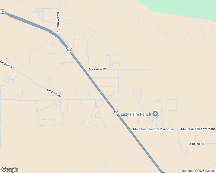 map of restaurants, bars, coffee shops, grocery stores, and more near Sandstone Road in San Bernardino County