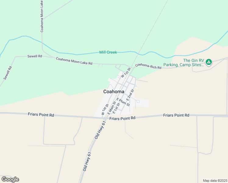 map of restaurants, bars, coffee shops, grocery stores, and more near in Coahoma