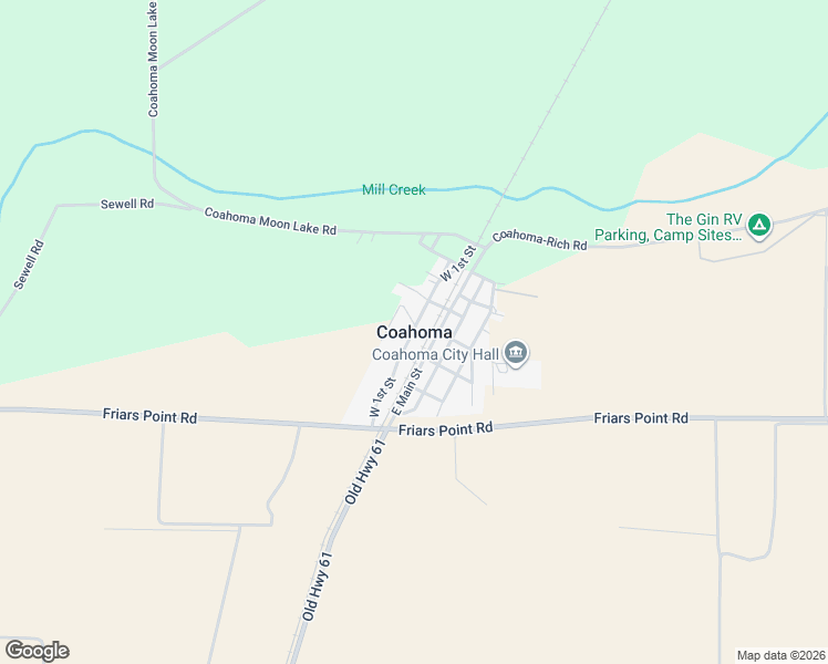 map of restaurants, bars, coffee shops, grocery stores, and more near in Coahoma