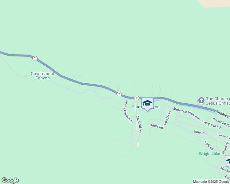 map of restaurants, bars, coffee shops, grocery stores, and more near in Wrightwood