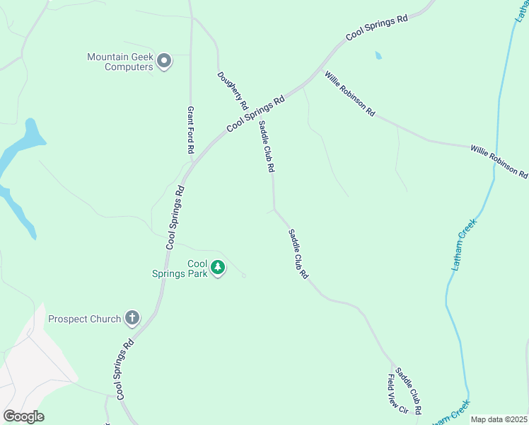 map of restaurants, bars, coffee shops, grocery stores, and more near 5524 Saddle Club Road in Gainesville