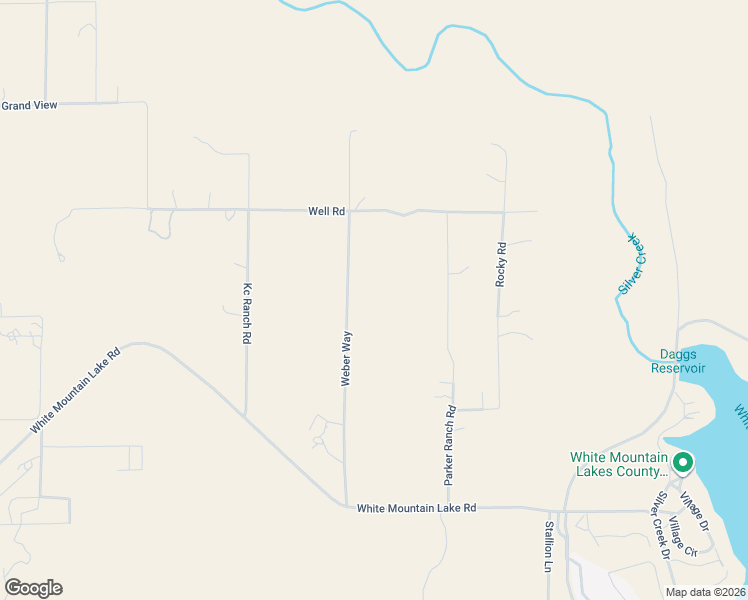 map of restaurants, bars, coffee shops, grocery stores, and more near 2083 Weber Way in Show Low