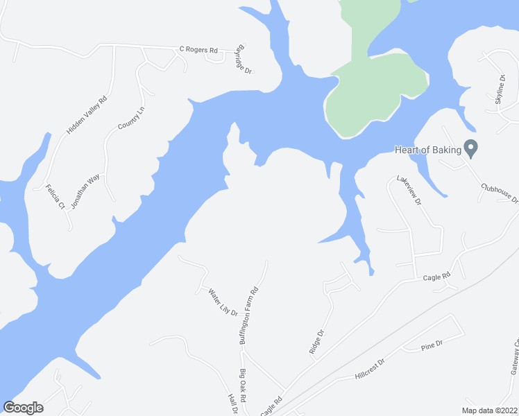 map of restaurants, bars, coffee shops, grocery stores, and more near 3341 Buffington Farm Road in Gainesville