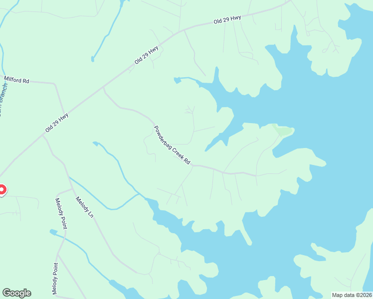 map of restaurants, bars, coffee shops, grocery stores, and more near 131 Jim Crittendon Road in Hartwell