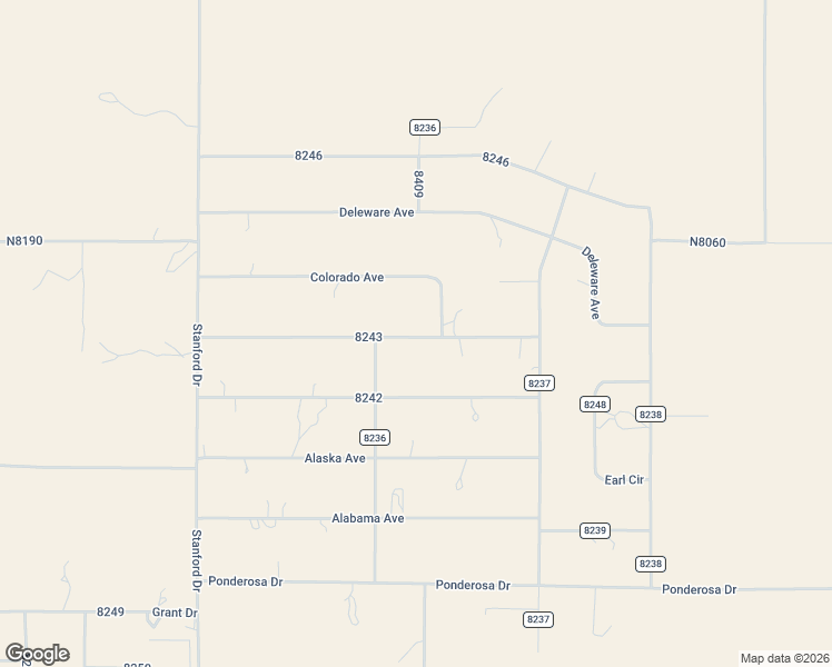 map of restaurants, bars, coffee shops, grocery stores, and more near 226-236 California Avenue in Show Low