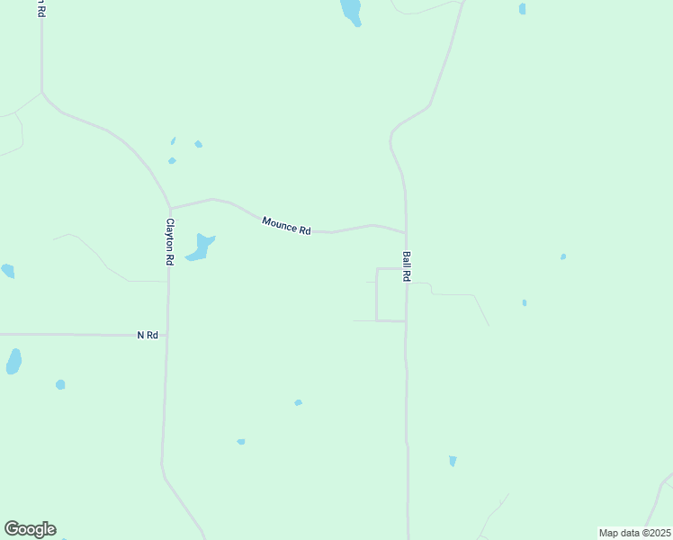 map of restaurants, bars, coffee shops, grocery stores, and more near 470 Mounce Road in Ecru