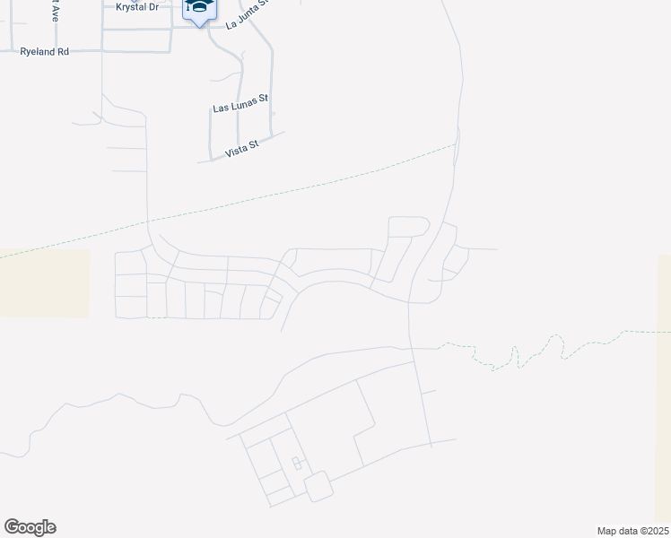 map of restaurants, bars, coffee shops, grocery stores, and more near Crabtree Meadows in Hesperia