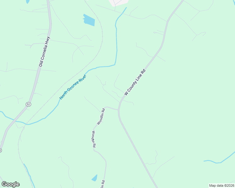 map of restaurants, bars, coffee shops, grocery stores, and more near 6754 West County Line Road in Lula