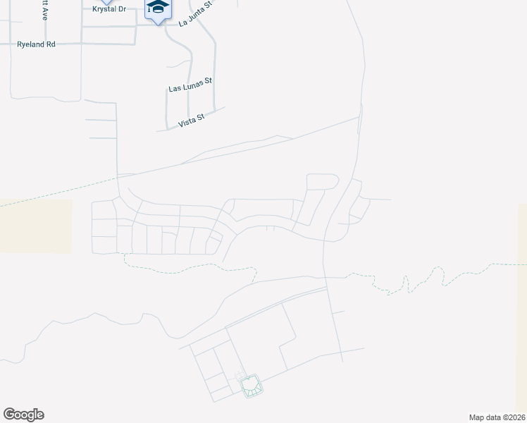 map of restaurants, bars, coffee shops, grocery stores, and more near 17626 Crabtree Meadows in Hesperia