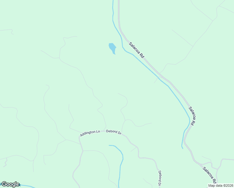 map of restaurants, bars, coffee shops, grocery stores, and more near 395 Able Road in Waleska