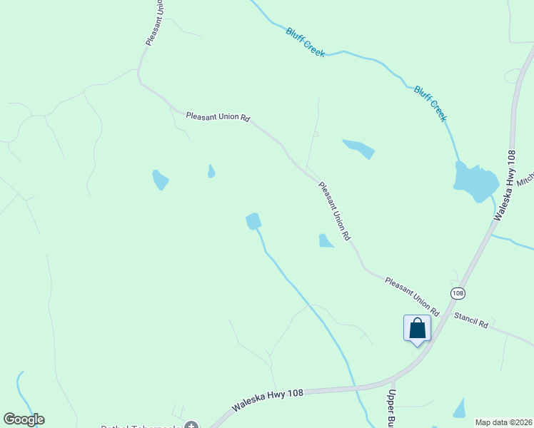 map of restaurants, bars, coffee shops, grocery stores, and more near 299 Pleasant Union Road in Canton