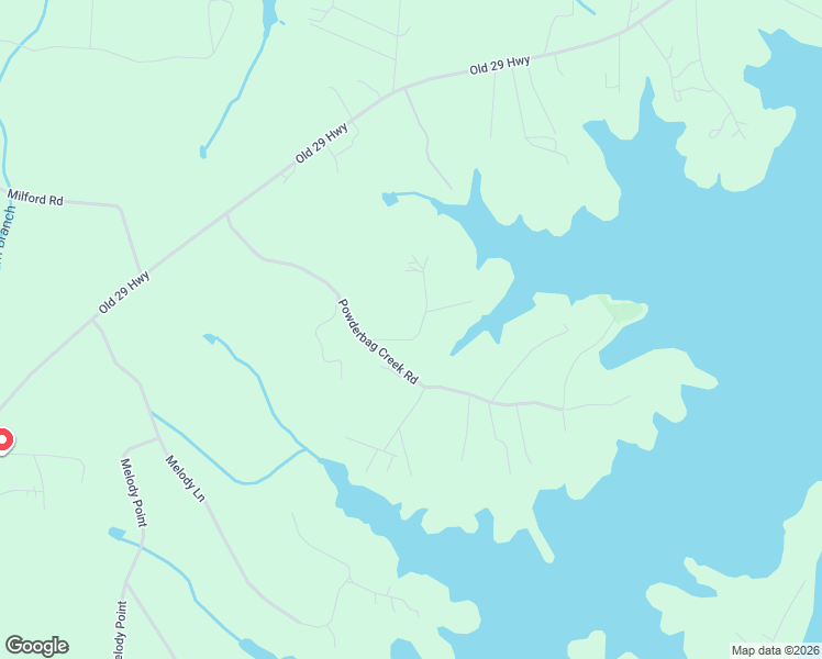 map of restaurants, bars, coffee shops, grocery stores, and more near 131 Jim Crittendon Road in Hartwell