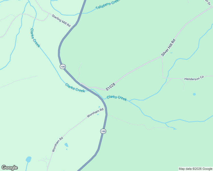 map of restaurants, bars, coffee shops, grocery stores, and more near 8690 Silver Hill Road in Lyerly