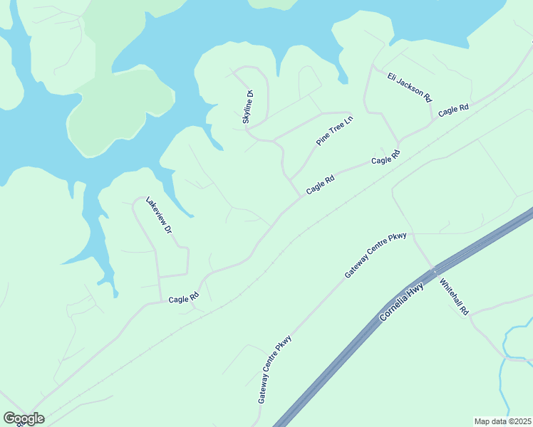 map of restaurants, bars, coffee shops, grocery stores, and more near 3708 Clubhouse Drive in Gainesville