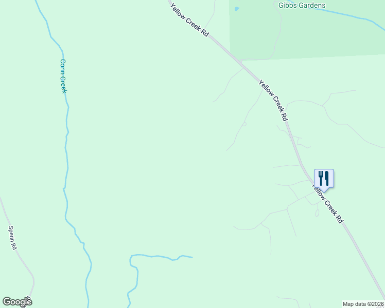 map of restaurants, bars, coffee shops, grocery stores, and more near 6461 Yellow Creek Road in Ball Ground