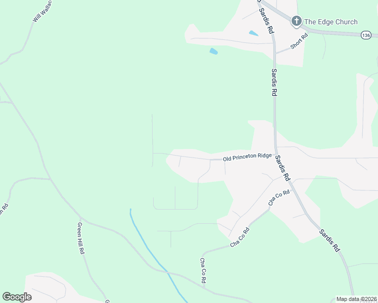 map of restaurants, bars, coffee shops, grocery stores, and more near 4522 Old Princeton Ridge in Gainesville